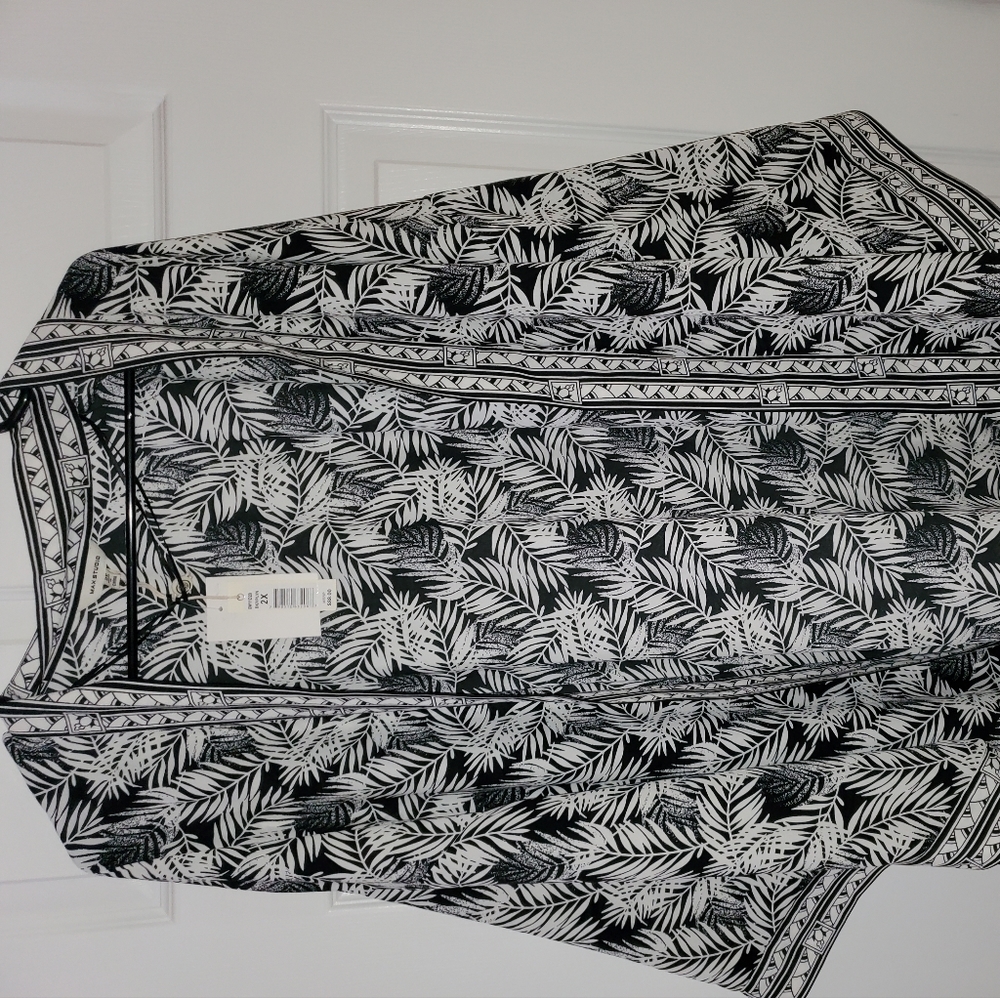 Plus Size Short Caftan